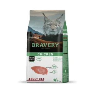 Bravery Pollo gato adulto 7 kg