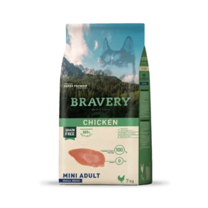 Bravery Pollo mini perro adulto 7 kg